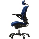 MID.YOU Pisarniški Stol Vapor Lux, Modra | Shoptok.si