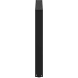  Noge za blagovaonski stol U-oblik 3 kom Crne 90 x (72-73) cm Čelik | shoptok.hr