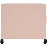  Stolić za kavu ružičasti 68 x 50 x 43,5 cm čelik | shoptok.hr