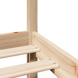  Okvir kreveta s uzglavljem 90 x 190 cm od borovine | shoptok.hr