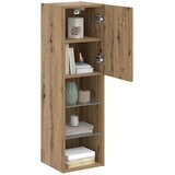  ormarići s LED svjetlima 2 kom boja hrasta 30,5x30x102 cm | shoptok.hr