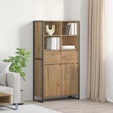  Kreveta 2 pcs Umjetnička hrastovina 81 x 36 x 150.5 cm | Eponuda.ba