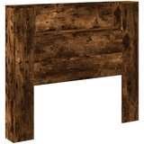 Uzglavlje S LED lampica Dimljeni hrast 120 x 16,5 x 103,5 cm | shoptok.hr