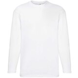 Fruit Of The Loom White Men's Valueweight Long Sleeve T-shirt | Shoptok.si