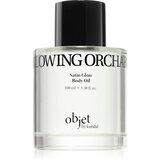 KUNDAL Objet Satin Glow Body Oil negovalno olje za telo za intenzivno vlažnost z vonjem Glowing Orchard 100 ml Cene