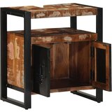 vidaXL Kopalniška omara za umivalnik 55x35x60 cm Masivni les obnovljen | Shoptok.si
