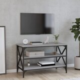 vidaXL TV omarica siva sonoma 80x40x50 cm inženirski les Cene