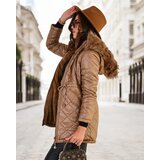 Resti Women's double-sided jacket in brown | Shoptok.si