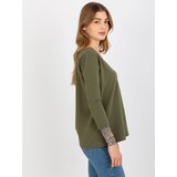 ex moda Blouse-EM-BZ-ES-21-609.10X-khaki | Shoptok.si