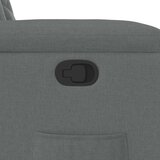 vidaXL Naslanjač iz temno sivega blaga | Shoptok.si