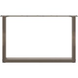  Noge za klub stolić U-oblik 2 kom Prirodni čelik 70 x (42-43) cm Čelik | shoptok.hr