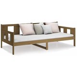  Dnevni ležaj od masivne borovine smeđa boja meda 90 x 190 cm | Eponuda.com