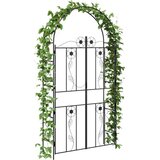  Vrtni lok Enobarvno Črna 115 x 37 x 226 cm, (5000160739) | Shoptok.si