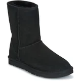 Ugg Polškornji CLASSIC SHORT Črna