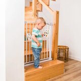 BabyOno zaštitna ograda 75-82 cm + dodaci 2x7 cm, bijela | shoptok.hr