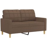  4-dijelni set sofa s jastucima smeđi od tkanine | shoptok.hr