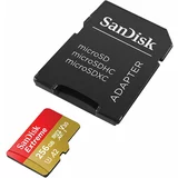 Sandisk Spominska kartica Extreme Micro SDXC UHS-I C10 U3, 190 MB/s, 256 GB + SD Adapter