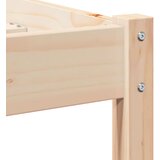  Krevetna konstrukcija s uzglavljem Smeđa 225,5 x 95,5 x 69,5 cm | shoptok.hr