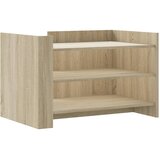  Stolić za kavu boja hrasta 80 x 50 x 50 cm konstruirano drvo | shoptok.hr