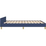  Okvir za krevet bez madraca plavi 140 x 190 cm od tkanine | shoptok.hr