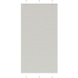 vidaXL Plisirana žaluzija svetlo siva 110x200 cm Širina tkanine | Shoptok.si