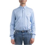 Tommy Hilfiger Srajce z dolgimi rokavi MW0MW26040 Modra Cene