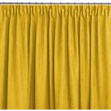 Curtain MILANA color mustard style classic dragon tape transparent 10 cm chenille 420x270 HOMEDE | shoptok.hr
