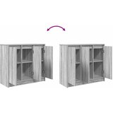  Komoda boja hrasta sonome 85x34x76 cm konstruirano drvo | shoptok.hr