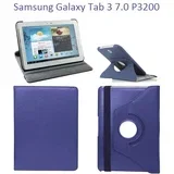 Vrtljivi ovitek / etui / zaščita za Samsung Galaxy Tab 3 7.0 - modri