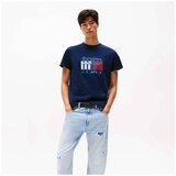 Tommy Jeans Majice s kratkimi rokavi TJM SLIM RWB FLAG TEE EX Modra | Shoptok.si
