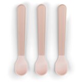 Done By Deer foodie easy-grip baby kašike 3 kom, roze