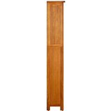 vidaXL police za knjige s 5 razina 45x22x140 cm od masivne hrastovine | shoptok.hr