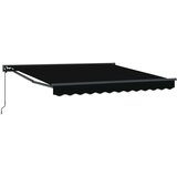  Okvir tende Crna 350 x 250 cm Poliester s PU premazom | shoptok.hr