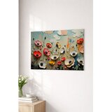 WALLXPERT Artmtlpnt2-2840 Multicolor Decorative Metal Painting | Eponuda.com