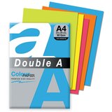 Double A fotokopir papir da A4 bright colors 100l mix 5 Cene