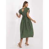 Italy Moda Dress-MI-SK-A2489.21-khaki Cene
