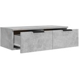  Zidni ormarići 2 kom boja siva betona 68x30x20 cm drveni | Eponuda.ba