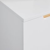 Bessagi Home komoda nicole, bela, barva bora | Shoptok.si