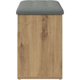  Klupa za cipele obrtnički hrast 82x32x45 5 cm izrađeno drvo | shoptok.hr