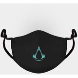 Difuzed FM821035ASC Assassin's Creed Valhalla logotip Nastavljiva obrazna maska iz blaga črna/modra, 1 kos (paket 1), (20837500) | Shoptok.si