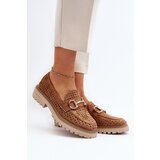 Boto Women's Ajour Moccasins With Ornament Camel Talesse | shoptok.hr