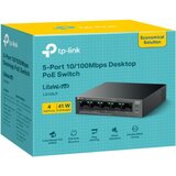 Lan LS105LP 5-Port 10/100 Mbps Desktop Switch with 4-Port PoE 4× 10/100 Mbps PoE Ports | Eponuda.ba