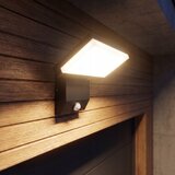  LED spoljašnje zidno svetlo sa senzorom LED/18W/230V IP44 crna | Eponuda.com