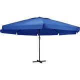  Vrtni suncobran s aluminijskim stupom 500 cm azurnoplavi | shoptok.hr