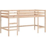  Dječji krevet na kat s tunelom plavi 90x190 cm masivna borovina | shoptok.hr