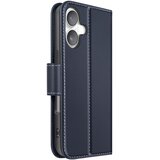 AVIZAR Denarnica etui za iPhone 16 Plus iz premium usnja s funkcijo stojala, Modra noč, (5000189953) | Shoptok.si