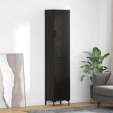  Highboard Crni hrast 34,5 x 34 x 180 cm Konstruirano drvo | shoptok.hr