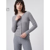 Sinsay Rebrasta majica s udjelom viskoze | shoptok.hr
