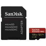 Sandisk SDXC MICRO 128GB EXTREME PRO, 200/90MB/s, A2, UHS-I, C10, V30, U3, adapter SDSQXCD-128G-GN6MA