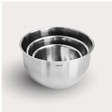 FABINI Zdjele u setu 3 kom od nehrđajućeg čelika u srebrnoj boji ø 24 cm Lucca 3.0 – | shoptok.hr